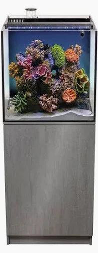 Aquatop Stand Recife Aquarium Kit with Stand - Gray 40 Gallon Aquarium