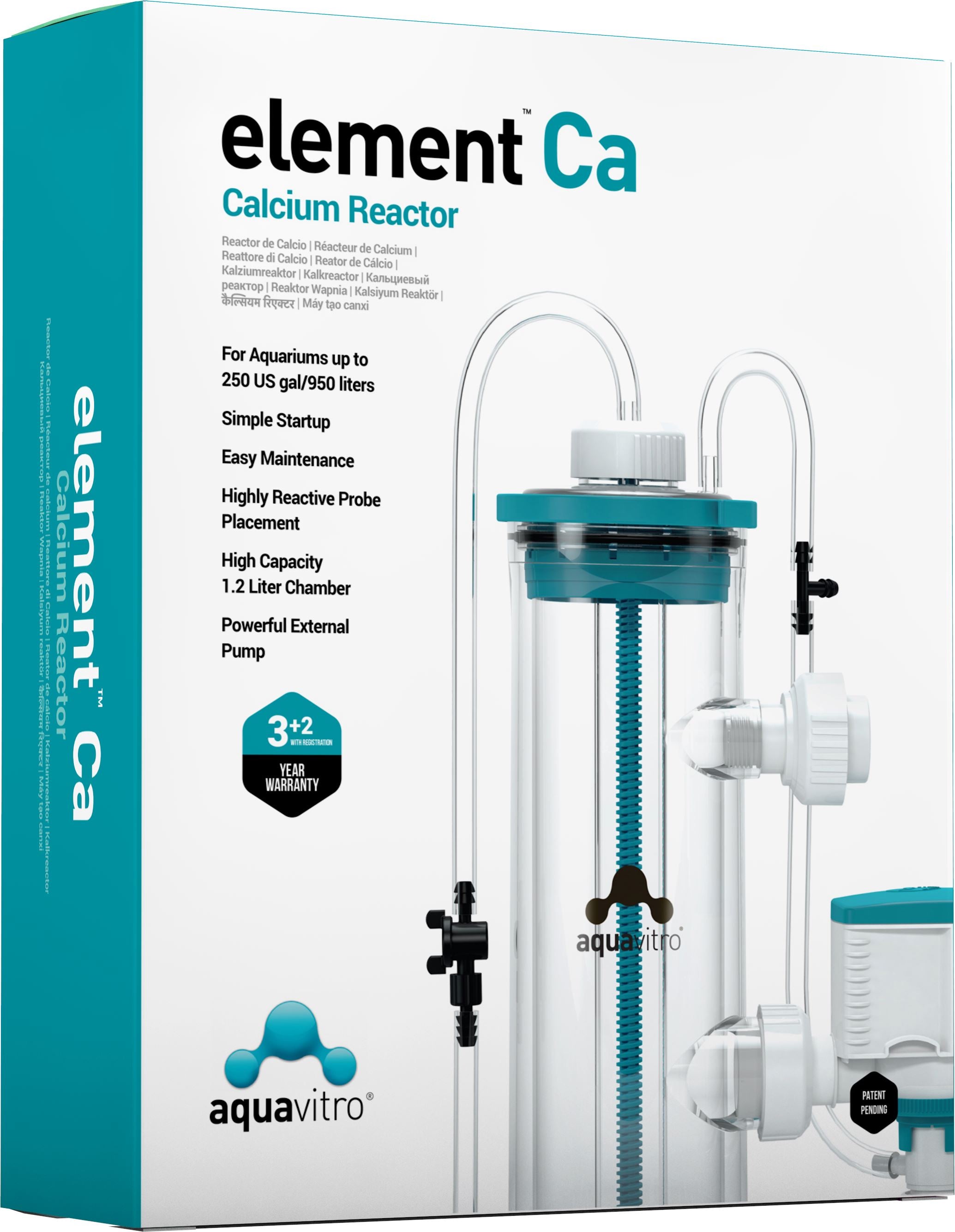 aquavitro element Ca Calcium Reactor