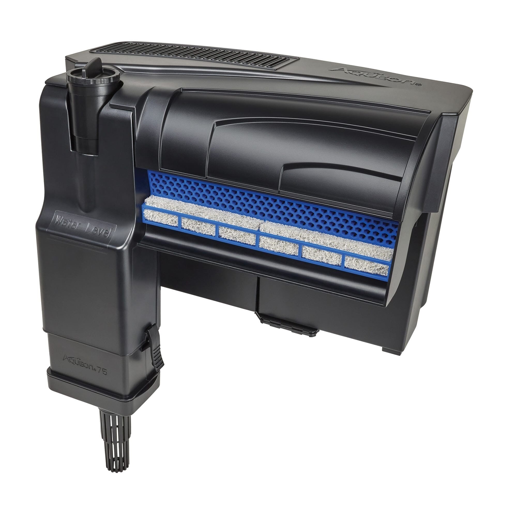 Aqueon SmartClean Hang-on Power Filter with EcoRenew Filter Cartridge 30-90 Gallon