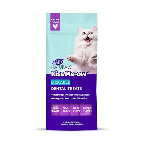Ark Naturals Kiss Me-Ow Chicken Lickable Dental Cat Treats - 2 Oz Default Title
