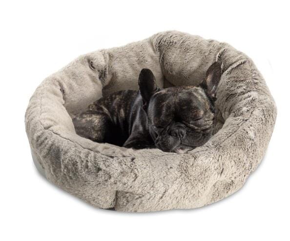 Arlee Sheba Quilted Rounded Cat Bed Brown
