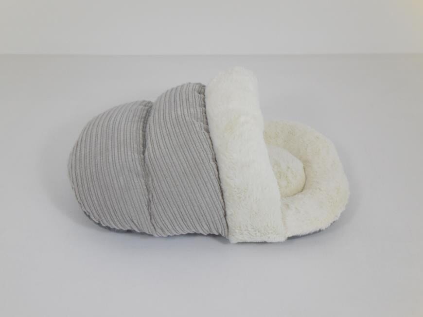 Arlee Sly Slipper Cat Napz Cat Bed - Gray - L:23 X W:17 X H:5 Default Title