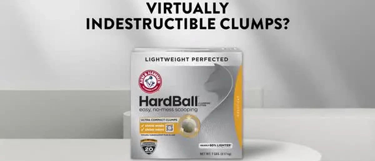 Arm & Hammer Hardball Lightweight Multi-Cat Clay Clumping Cat Litter - 10.5 Lbs Default Title