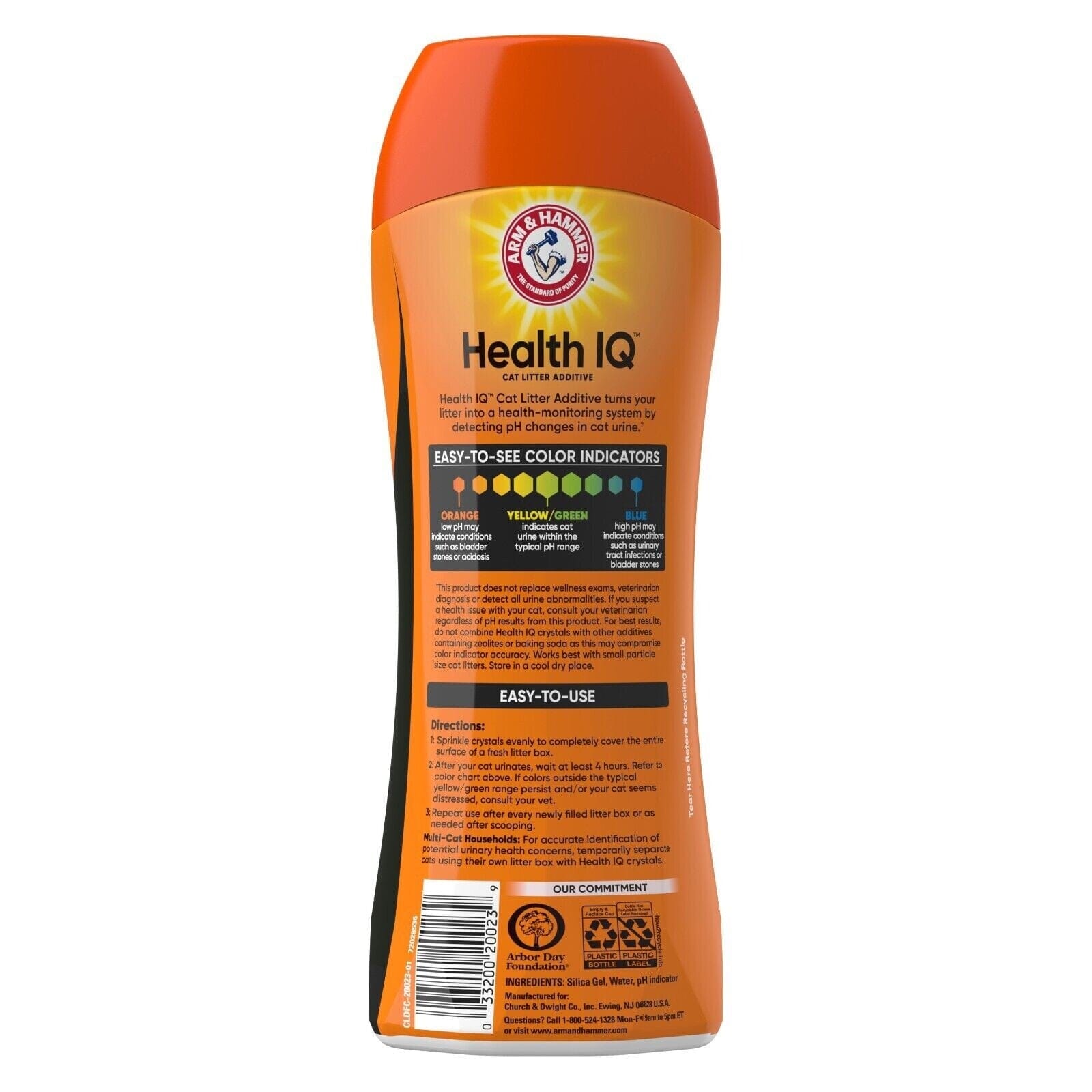 Arm & Hammer Health IQ Cat Litter Additive with Color Changing Health Indicator - 6.5 Oz Default Title