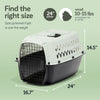 Aspen Fashion Pet Porter Dog Kennel Hard-Sided - Aqua/Black - 24 in