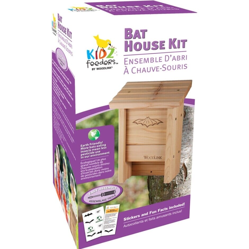 Audubon Diy Craft Kit Bat House Bat House - Natural