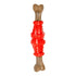 Hero Bonetics Noisy Joint Bone Wood Scented Dental Chew Dog Toy