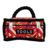 The Worthy Dog Tool Box Tools Patterned Squeak Rope and Nylon Plush Dog Toy