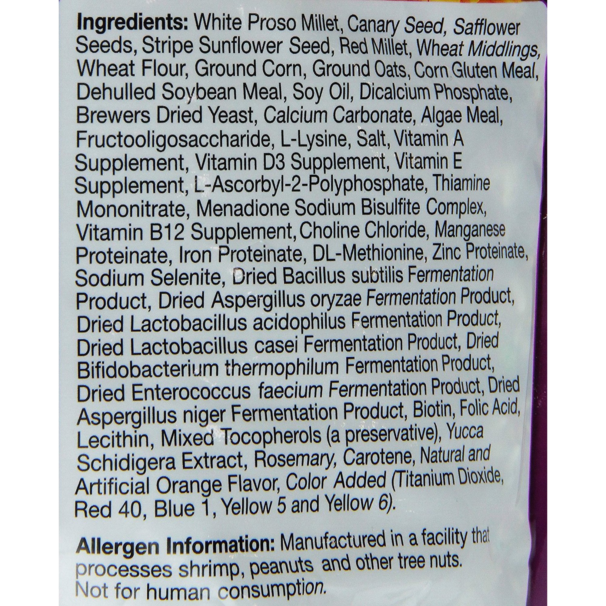 F.M. Brown's Encore Premium Cockatiel Bird Food