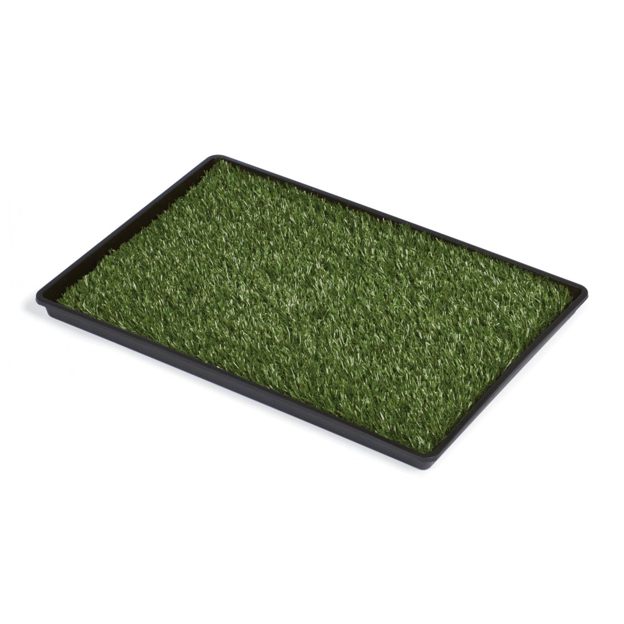 Prevue Pet Products Tinkle Turf Indoor Portable Faux-Grass Pee Turf with Tray