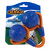 Chuckit! Tug Crakle Toss Crunch Sounding Dual-Ball and Rope Tugging Dog Toy - Nedium