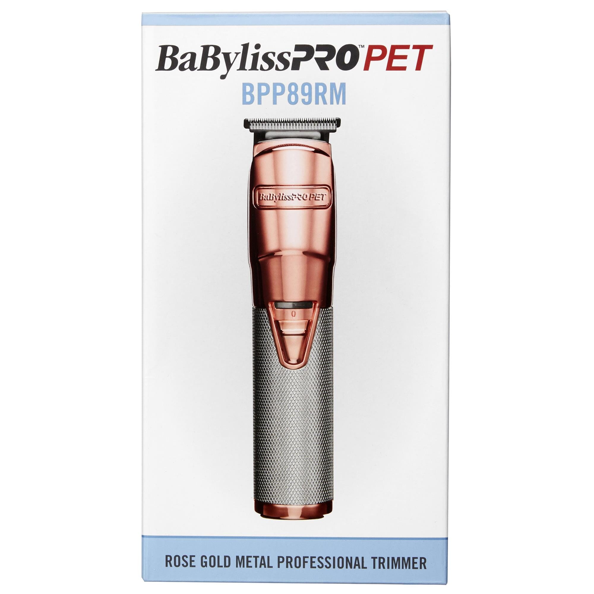 BaByliss Pro Pet Professional Cat and Dog Hair Trimmer - Rose Gold  