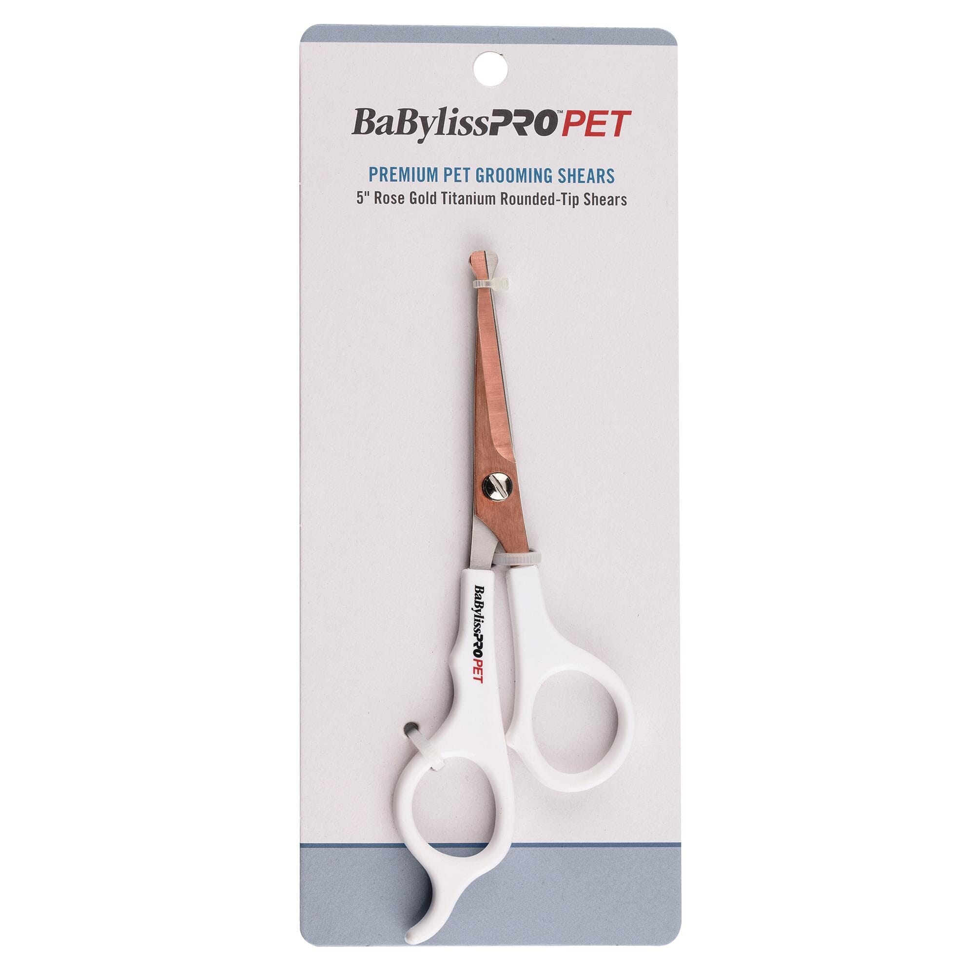 BaByliss Pro Pet Titan Round Tip Shears for Dogs and Cats - 5