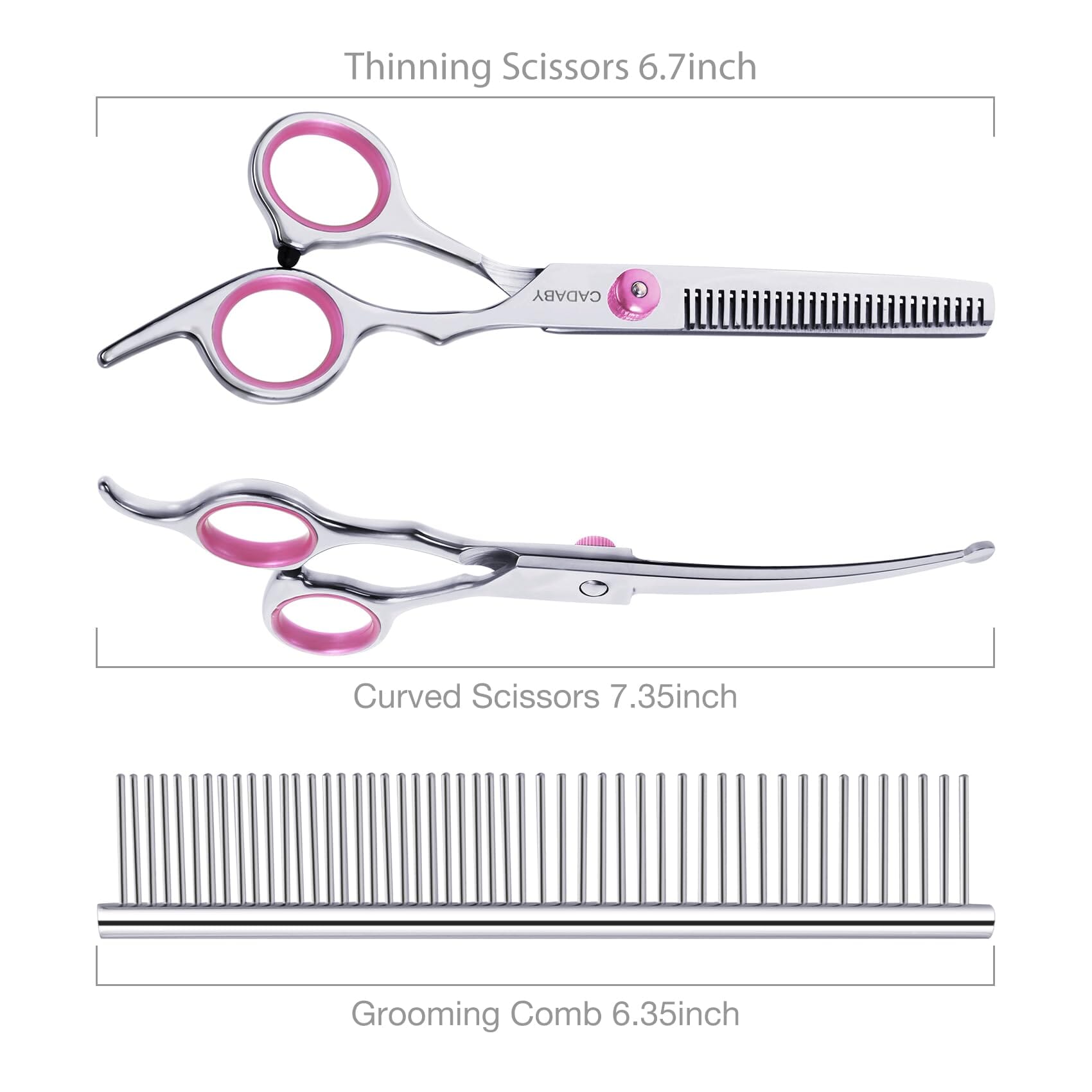 BaByliss Pro Pet Titan Round Tip Shears for Dogs and Cats - 5