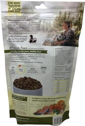 Badlands Ranch Superfood Complete High-Protein Beef Air-Dried Dog Food
