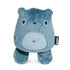 Bark Box Bear Hugger Super Chewer 2-Piece Inner Rubber Toy and Plush Dog Toy - Gray - Large Default Title
