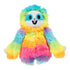 Bark Box Good Vibes Gary The Sloth Squeak Crinkle Plush Dog Toy - Rainbow Default Title