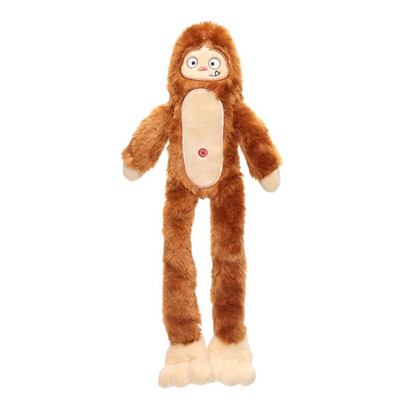 Bark Box Hairy Henderson Big Foot Squeak and Plush Dog Toy Default Title