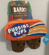 Bark Box Puddin' Pups Squeak and Plush Dog Toy  