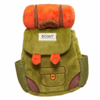 Bark Box Rowdy Ruckus Rucksack Squeak and Plush Dog Toy - Small/Medium Default Title