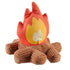 Bark Box Squeak-Away Camp Hound Campfire Squeaking and Plush Dog Toy  