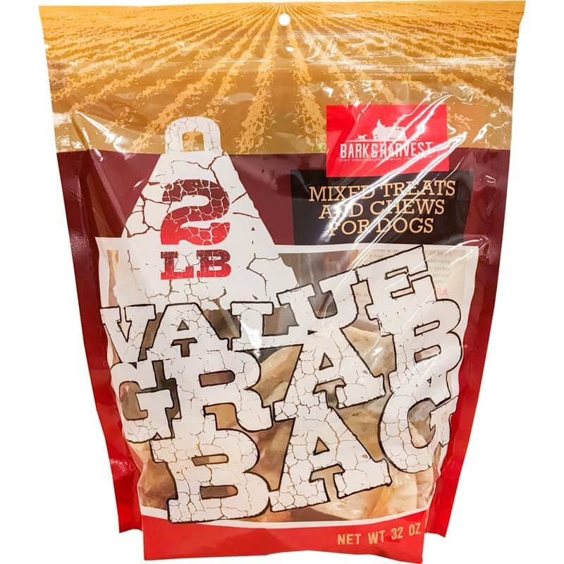 Bark + Harvest by Superior Farms Value Bag Dog Treats and Chews - 2 Lbs - 10 Pack  