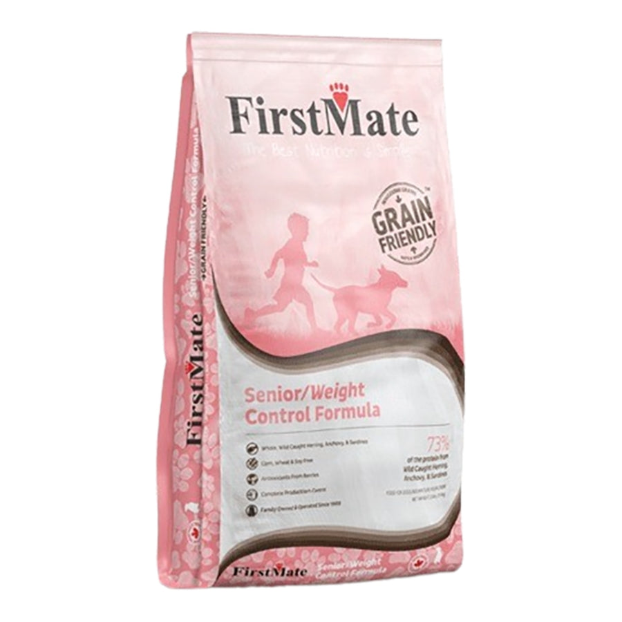 FirstMate Grain-Friendly Wild Caught Fish Senior Weight Control Dry Dog Food