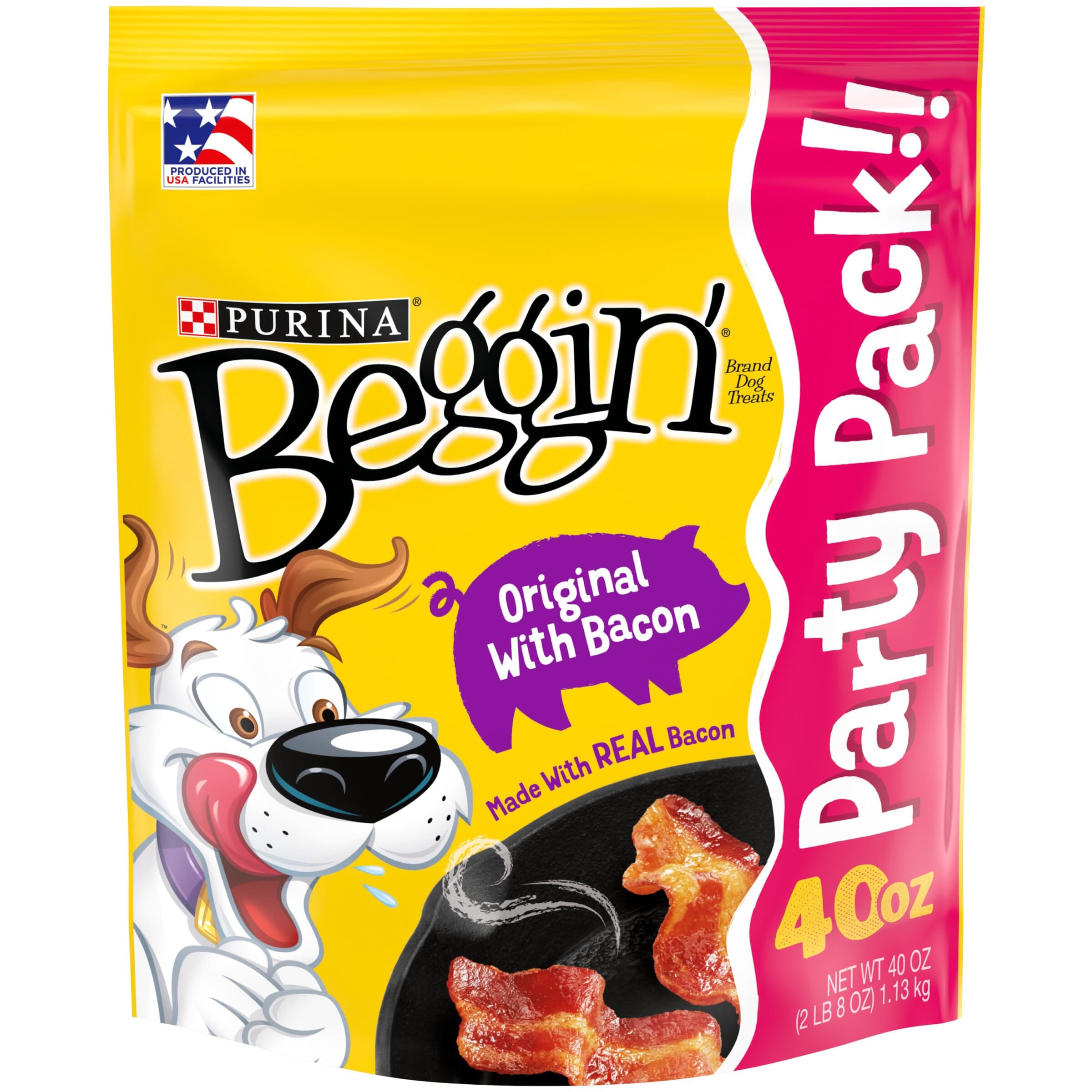 Beggin Strips Original Bacon Dog Treats  