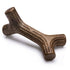 Benebone Made in USA Real Bacon Flavored Zaggler and Maplewood Stick Dog Chew Toy - Medium - 2 Pack