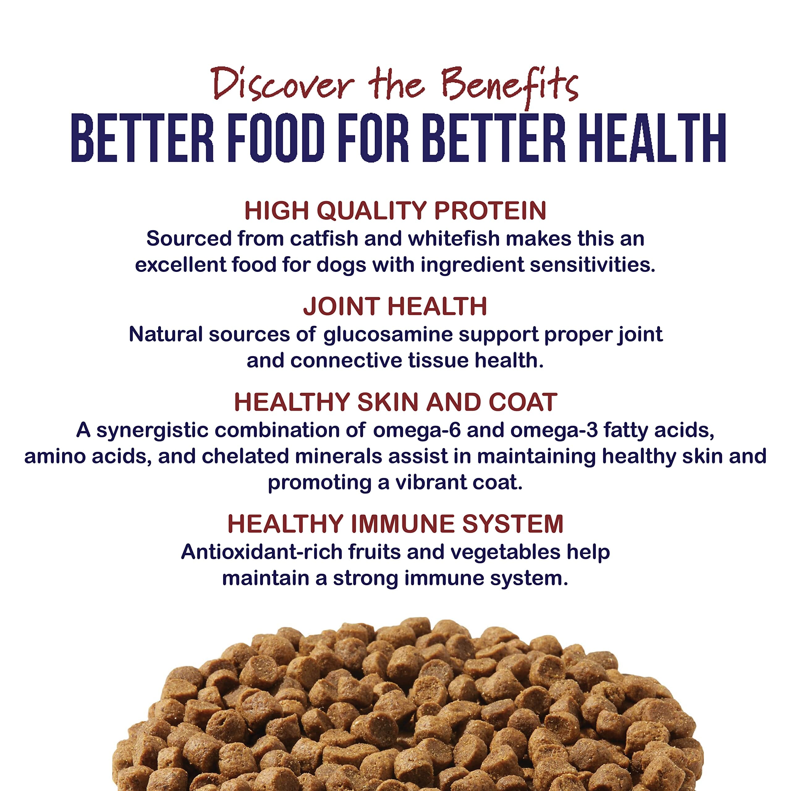 Best Breed Freshwater Recipe All-Breeds Catfish and Wholegrains Dry Dog Food - 4 Lbs  