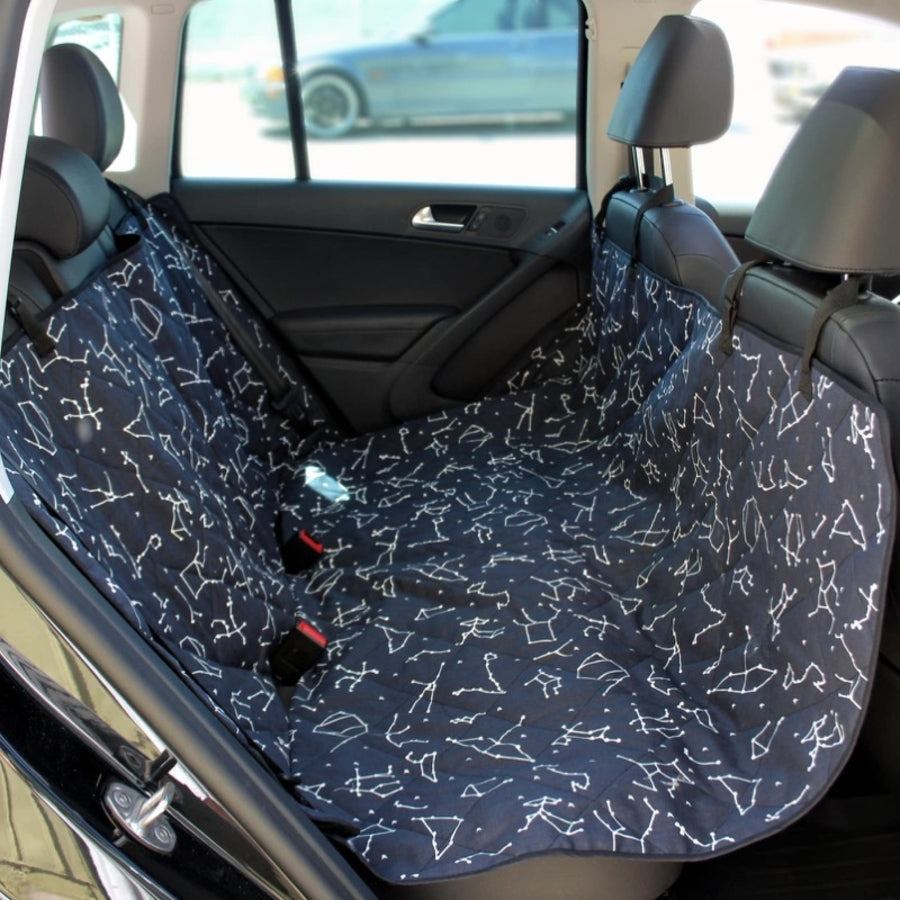 Molly Mutt Rocketman Quilted Backseat Bench Hammock Car Seat Cover 