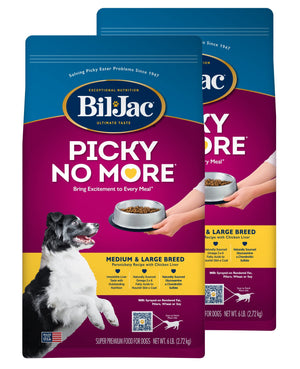 Bil-Jac Picky No More Medium and Large-Breed Dry Dog Food - 27 Lbs