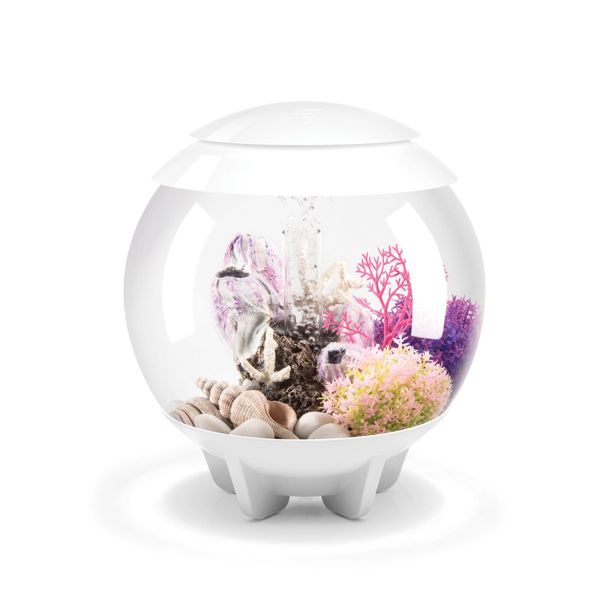 biOrb Halo 15 MCR Aquarium Aquatics Starter Kits - White - 4 Gal