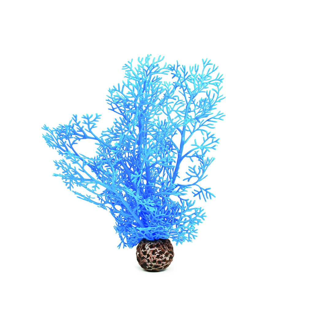 Biorb Sea Fan Aquarium Ornament - Blue - Small  