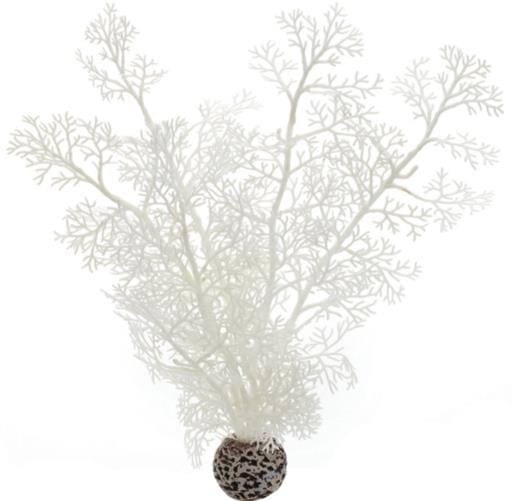 Biorb Sea Fan Aquarium Ornament - White - Medium  