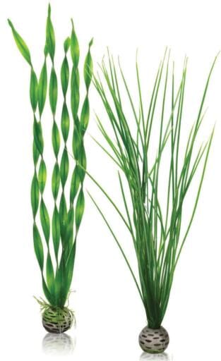 Biorb Tall Plant Aquarium Decoration Ornament - Green - 2 Count  