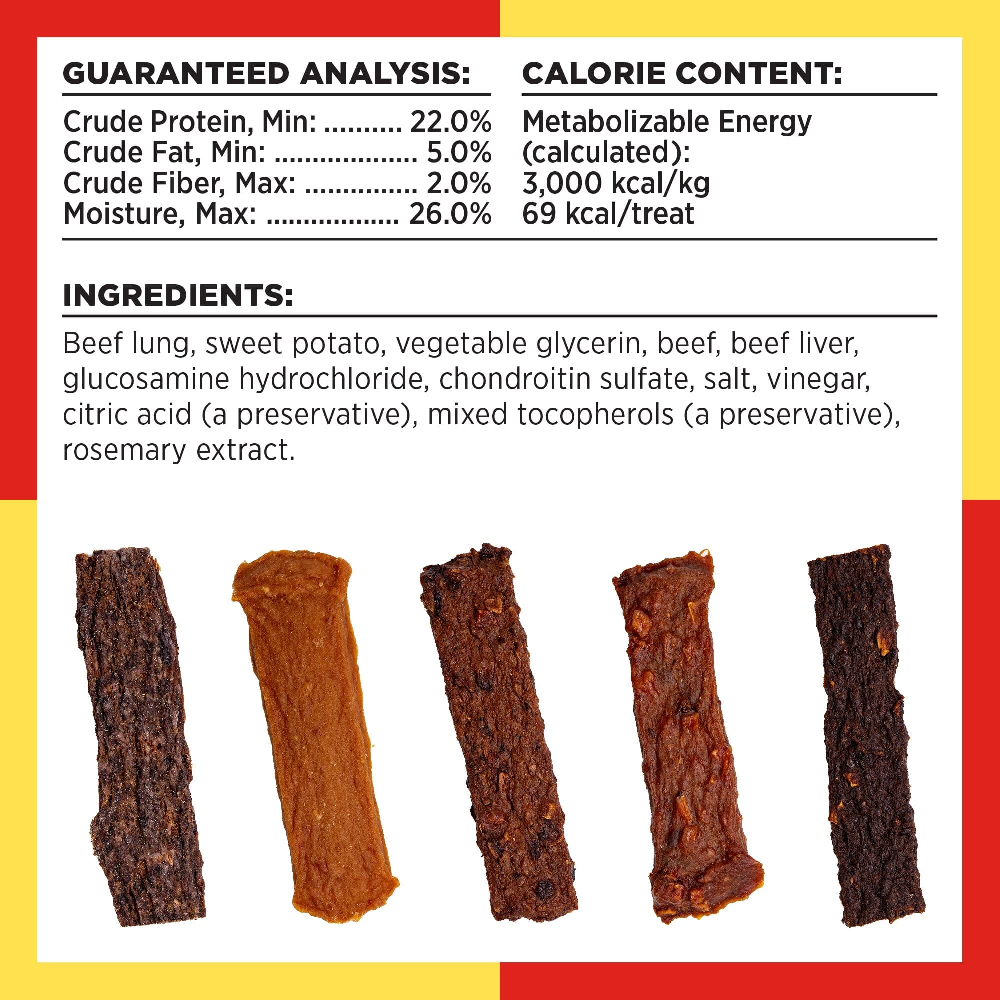 Bixbi Hip and Joint Beef Liver Jerky Dog Treats - 12 Oz  