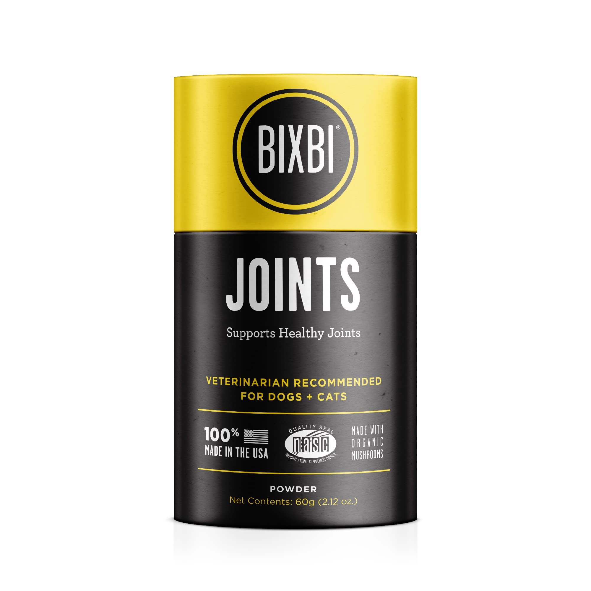 Bixbi Hip and Joint Powder Mushroom Supplements - 60G  