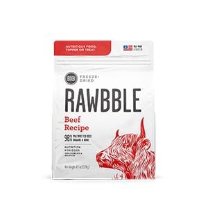 Bixbi Rawbble Beef Freeze-Dried Dog Food - 4.5 Oz  