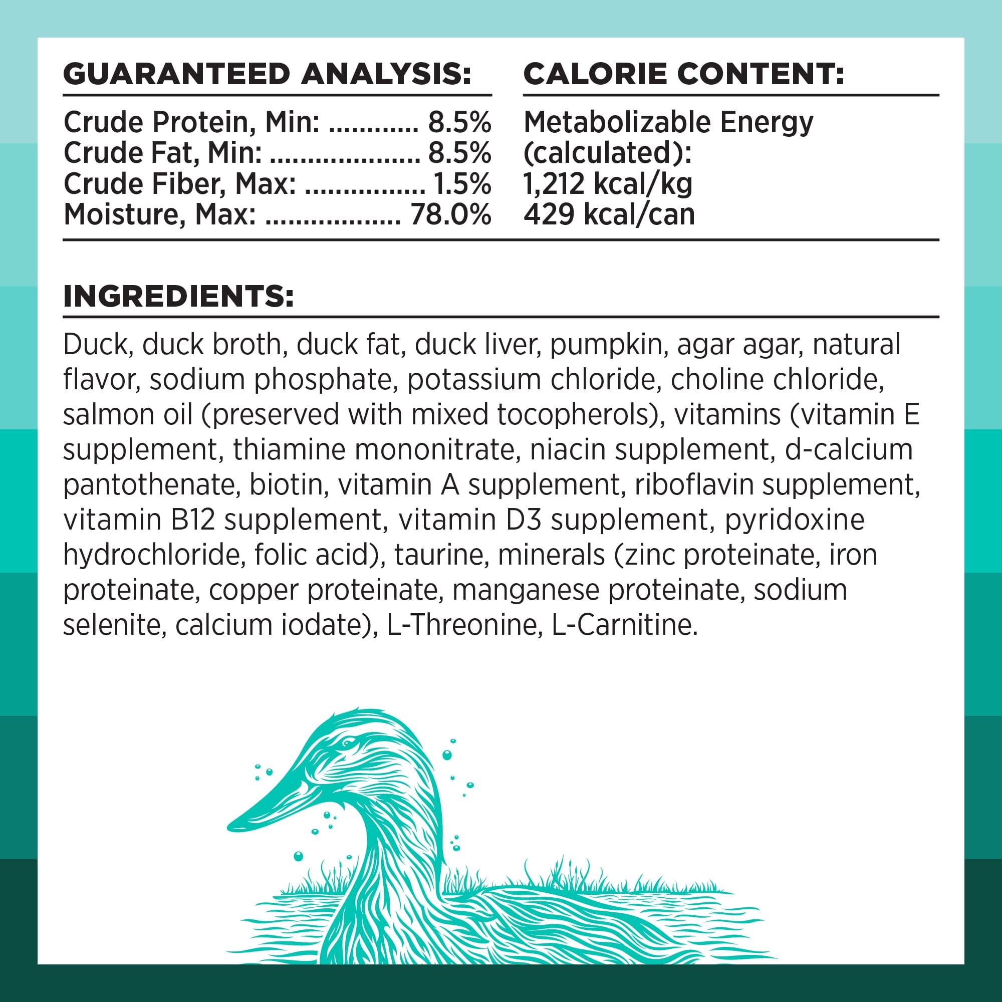 Bixbi Rawbble Duck Recipe Canned Dog Food - 12.5 Oz - Case of 12  