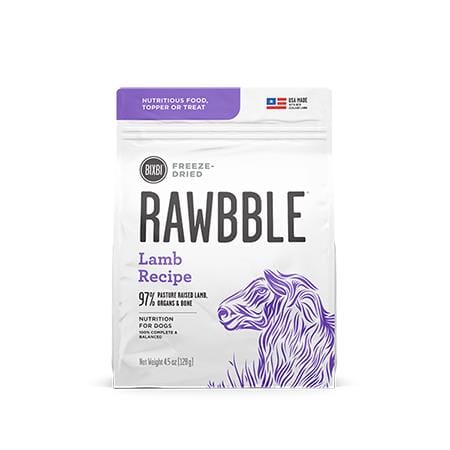 Bixbi Rawbble Lamb Freeze-Dried Dog Food - 4.5 Oz  