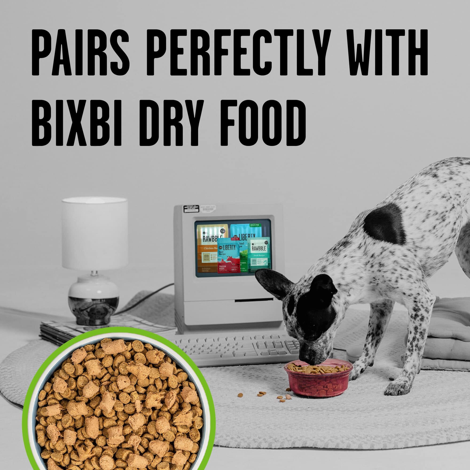 Bixbi Rawbble Pork Freeze-Dried Dog Food - 12 Oz  