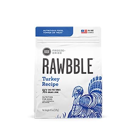 Bixbi Rawbble Turkey Freeze-Dried Dog Food - 4.5 Oz  