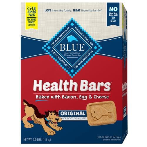 Blue Buffalo Bacon Egg and Cheese Bars Soft and Chewy Dog Treats - 56 Oz