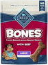 Blue Buffalo Bone Beef Crunchy Dog Biscuits - Large - 16 Oz  