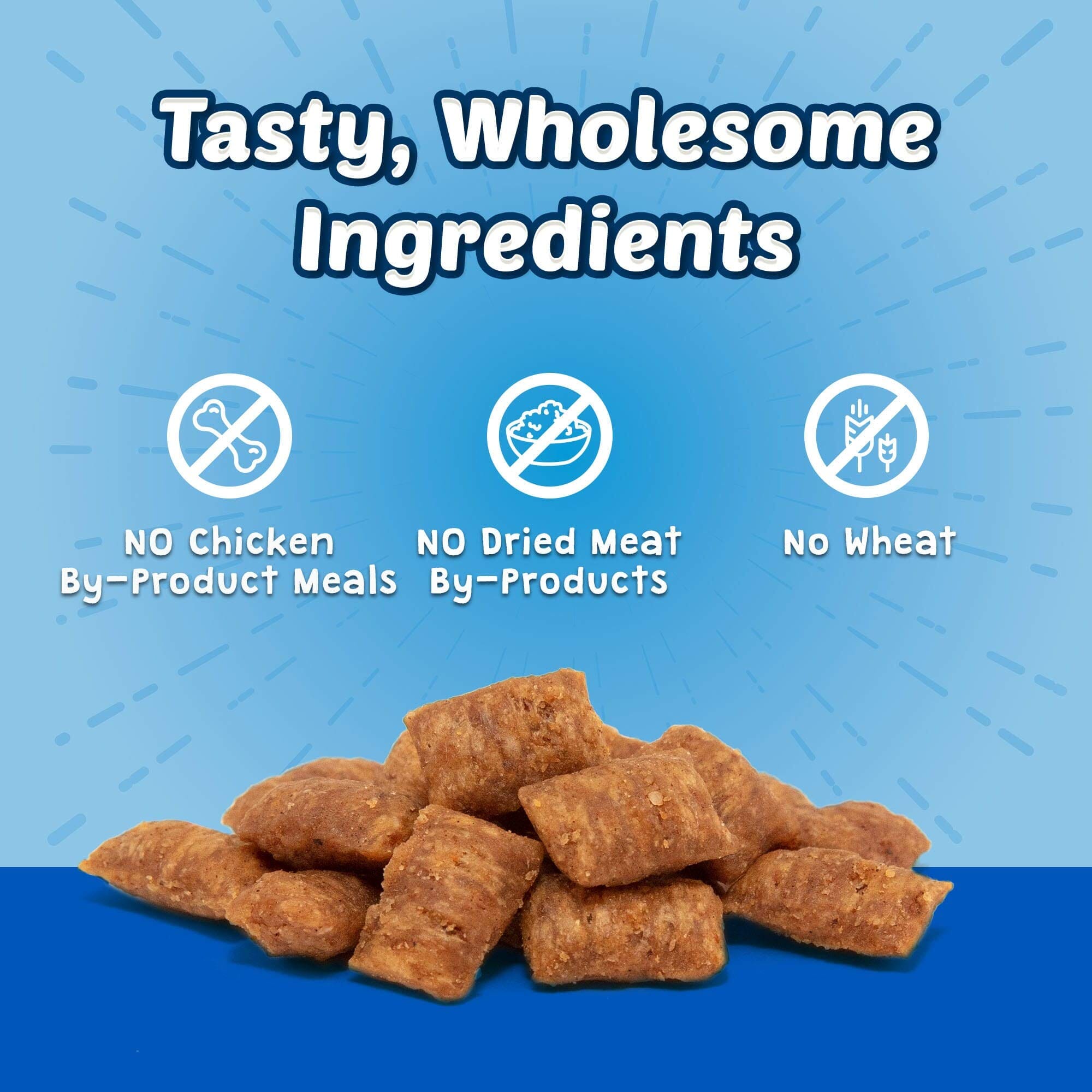 Blue Buffalo Bursts Crunchy and Creamy Chicken Crunchy Cat Treats  