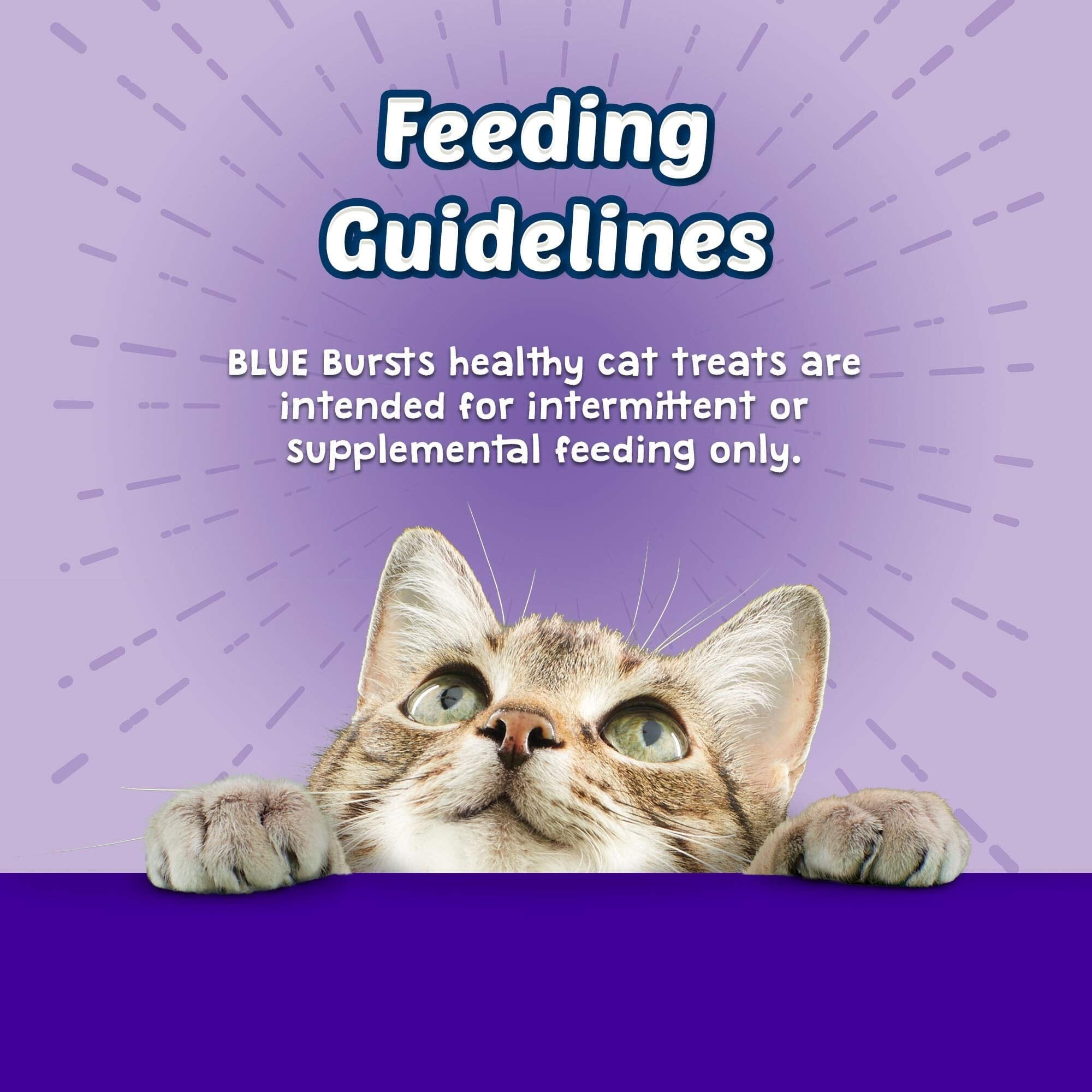 Blue Buffalo Bursts Liver and Beef Soft and Chewy Cat Treats - 5 Oz - 6 Pack  