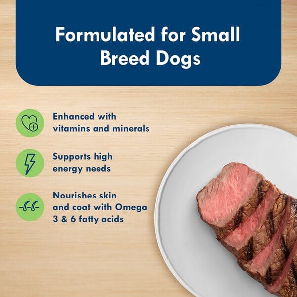 Blue Buffalo Devine Delights Adult Small-Breed Filet Mignon and New York Strip in Gravy Wet Dog Food - 3.5 Oz - 12 Trays