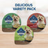 Blue Buffalo Devine Delights NY Strip Steak Pate Wet Dog Food Trays - 3.5 Oz - Case of 12  