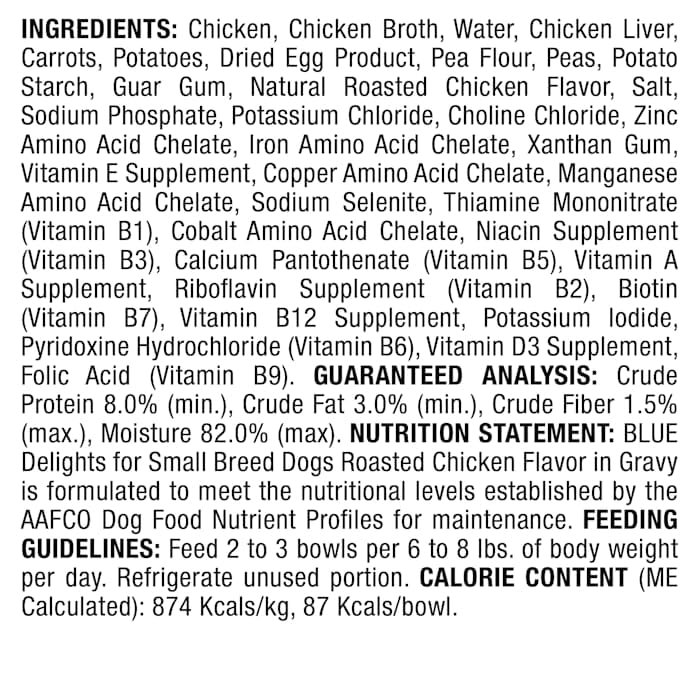 Blue Buffalo Devine Delights Roasted Turkey Wet Dog Food Trays - 3.5 Oz - Case of 12  